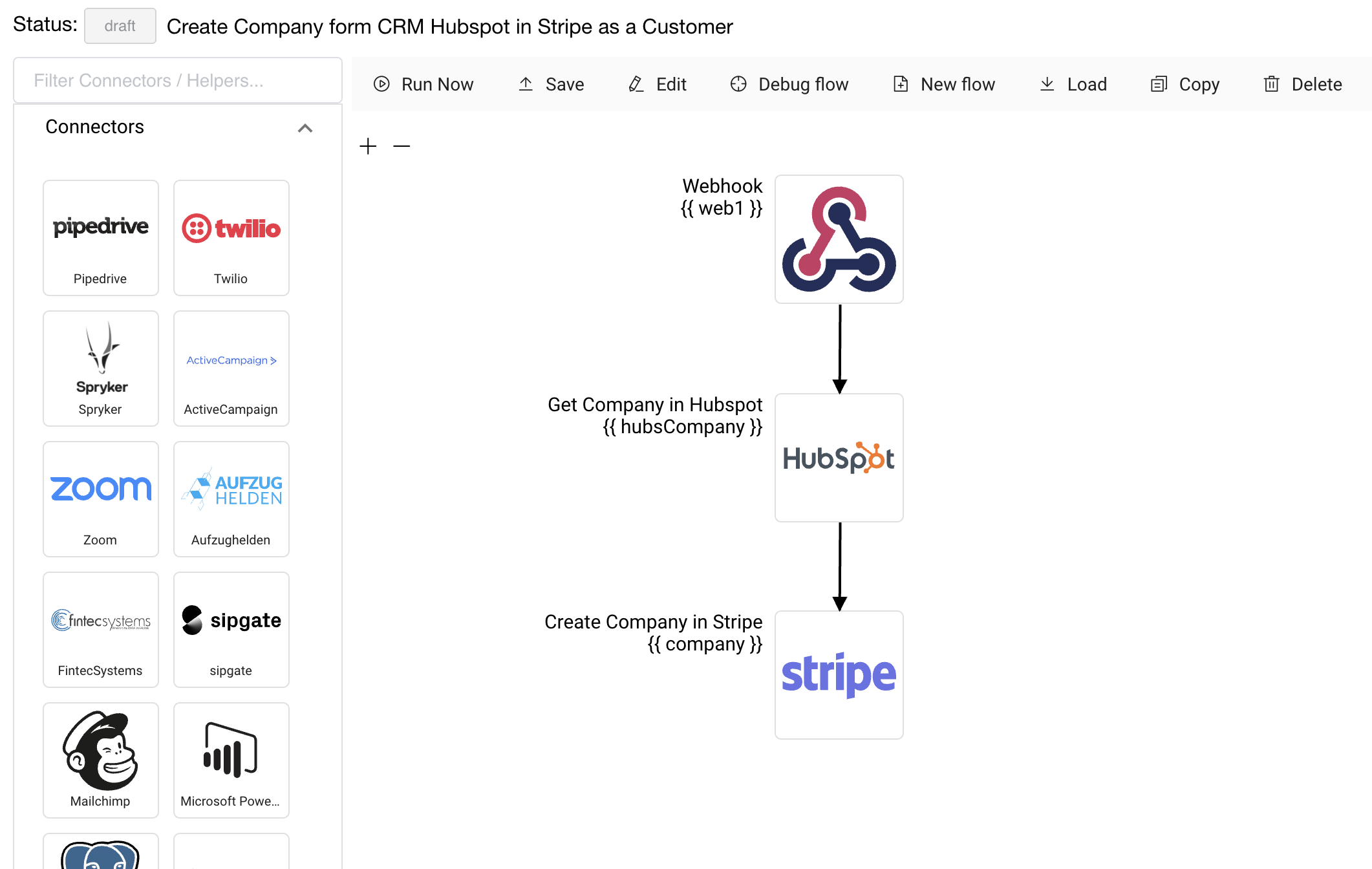 Locoia - integration flow builder