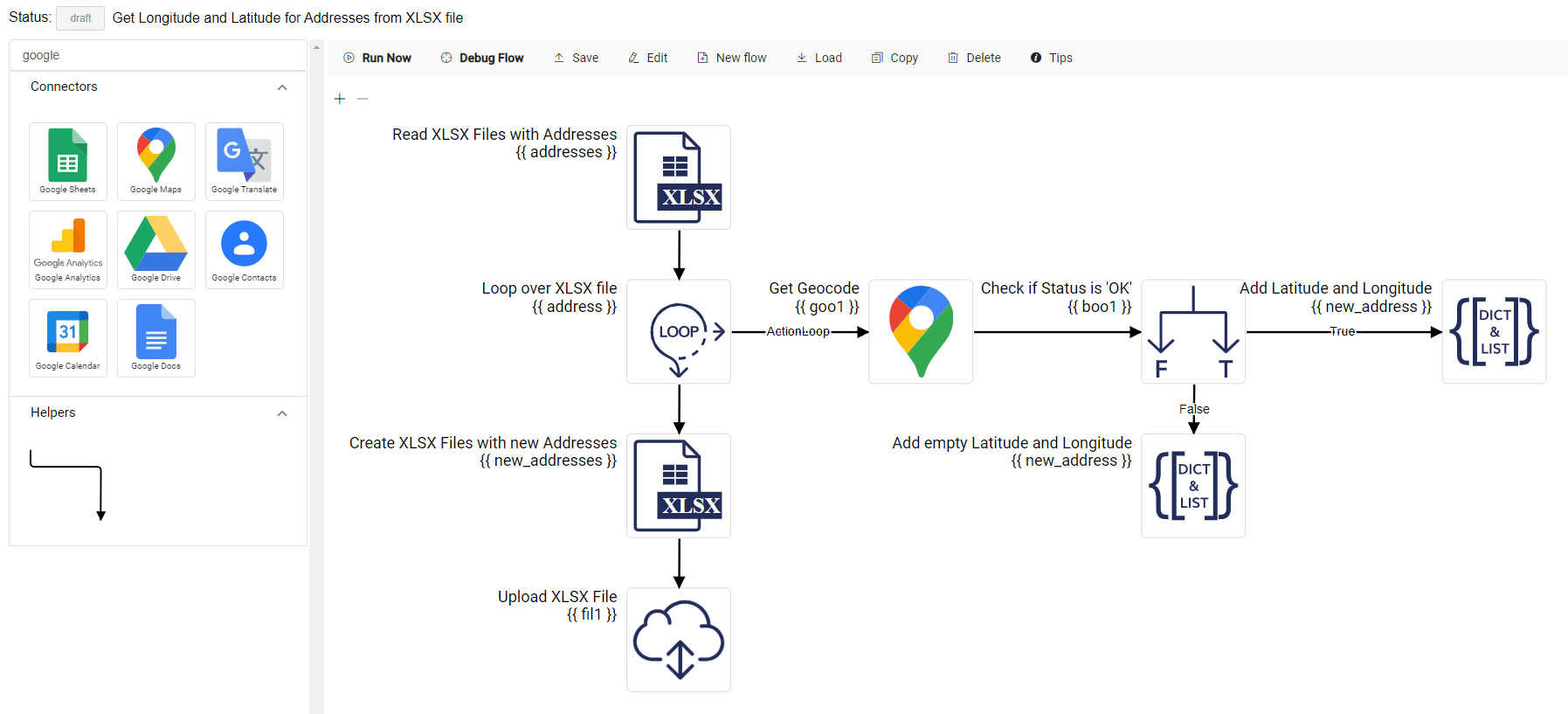 Locoia - integration flow builder