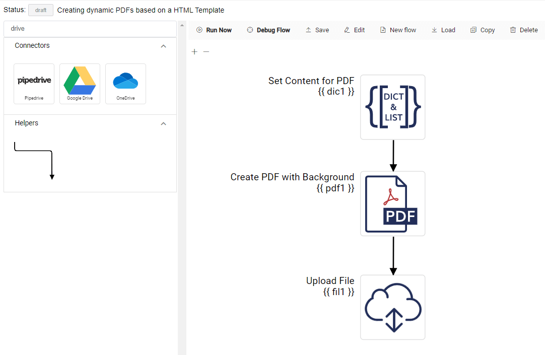 Locoia - integration flow builder