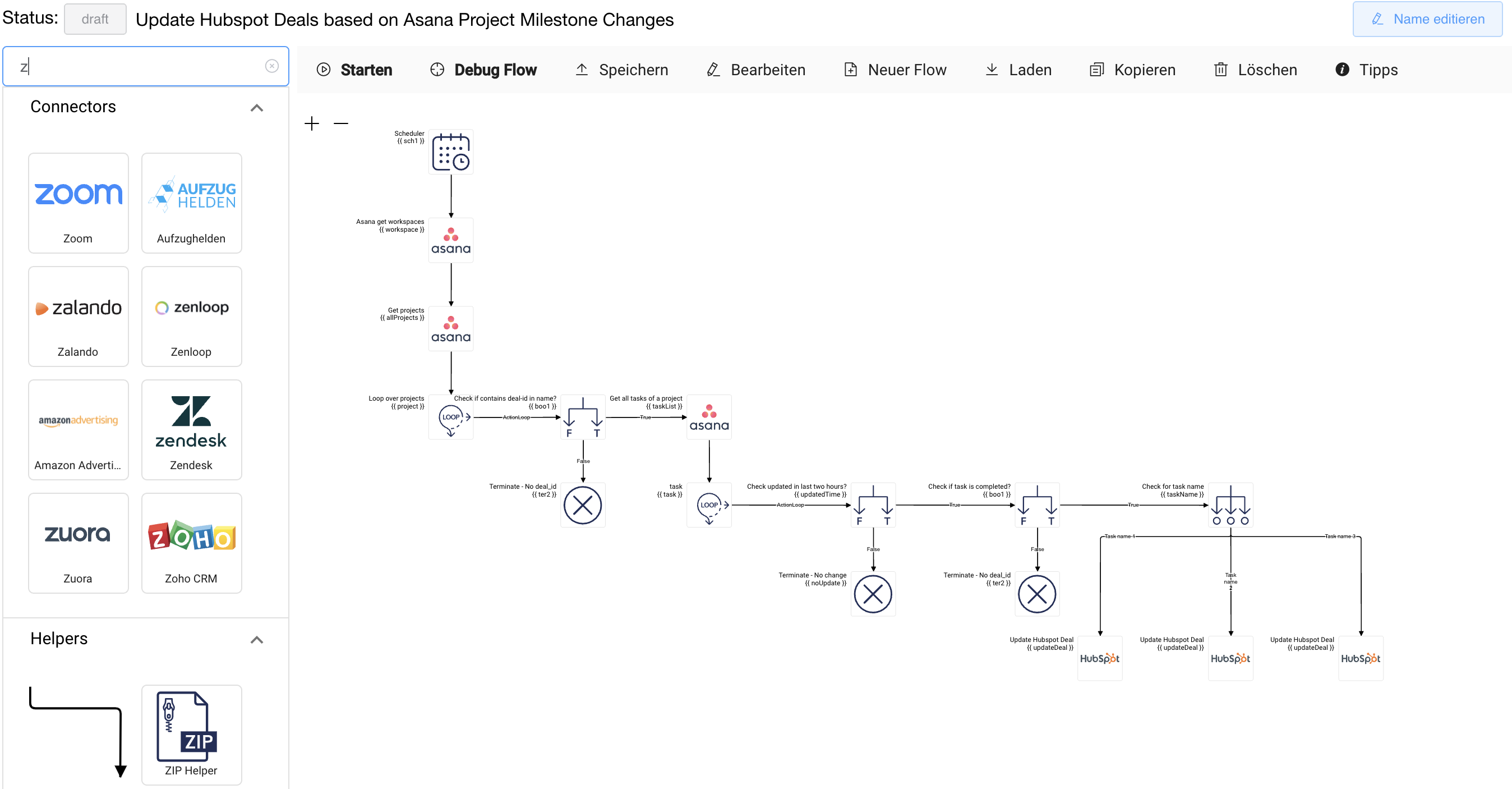 Locoia - integration flow builder
