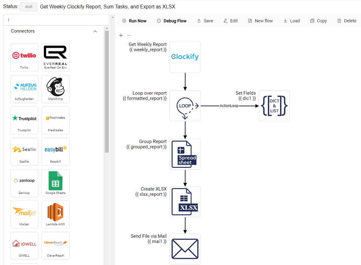 Locoia - integration flow builder
