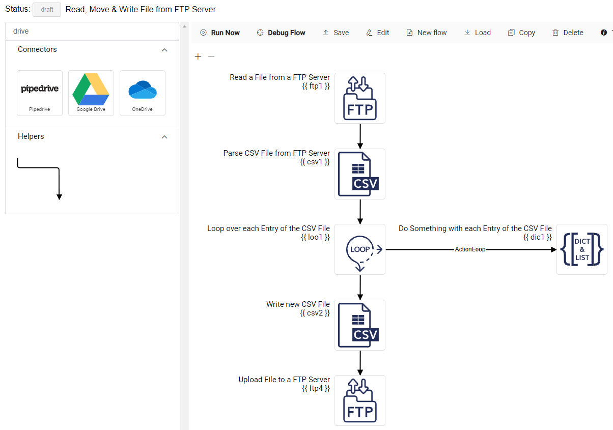Locoia - integration flow builder